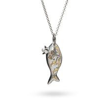 Load image into Gallery viewer, Fish royal with pearl / necklace with pendant for women