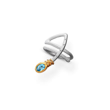 Laden Sie das Bild in den Galerie-Viewer, Crossover ring / Silbering für Damen