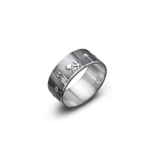 Load image into Gallery viewer, silverring with motives of Berlins most popular sights, unisex