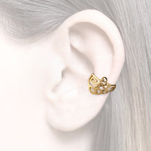 Load image into Gallery viewer, earcuff gold-plated Egyptian style