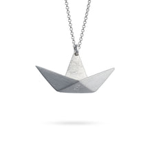 Load image into Gallery viewer, The little ship pendant silver / necklace pendant for women