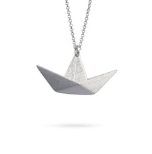 Load image into Gallery viewer, The little ship pendant silver / necklace pendant for women