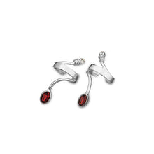 Load image into Gallery viewer, Earcuff like a snake silver / Ohrverzierer für Damen
