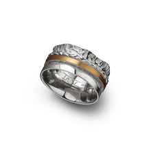 Load image into Gallery viewer, Ringroad ring / Silver ring for men
