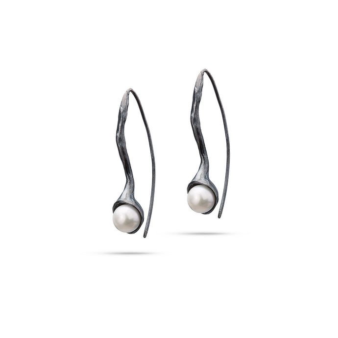 earrings with pearl