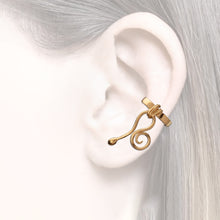 Load image into Gallery viewer, goldplated earcuff 
