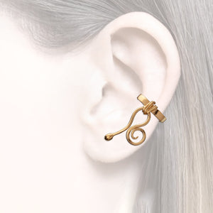 goldplated earcuff 