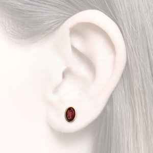 Earstuds as an additions to the earcuffs with zirconia / Eatstuds for women