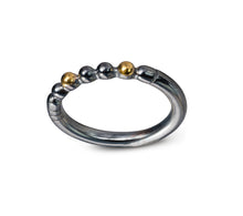 Load image into Gallery viewer, Improvisation ring / silverring for men
