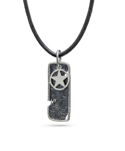 Back to the star / Vintage Design Herrenanhänger