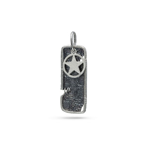 Back to the star / Vintage Design Herrenanhänger