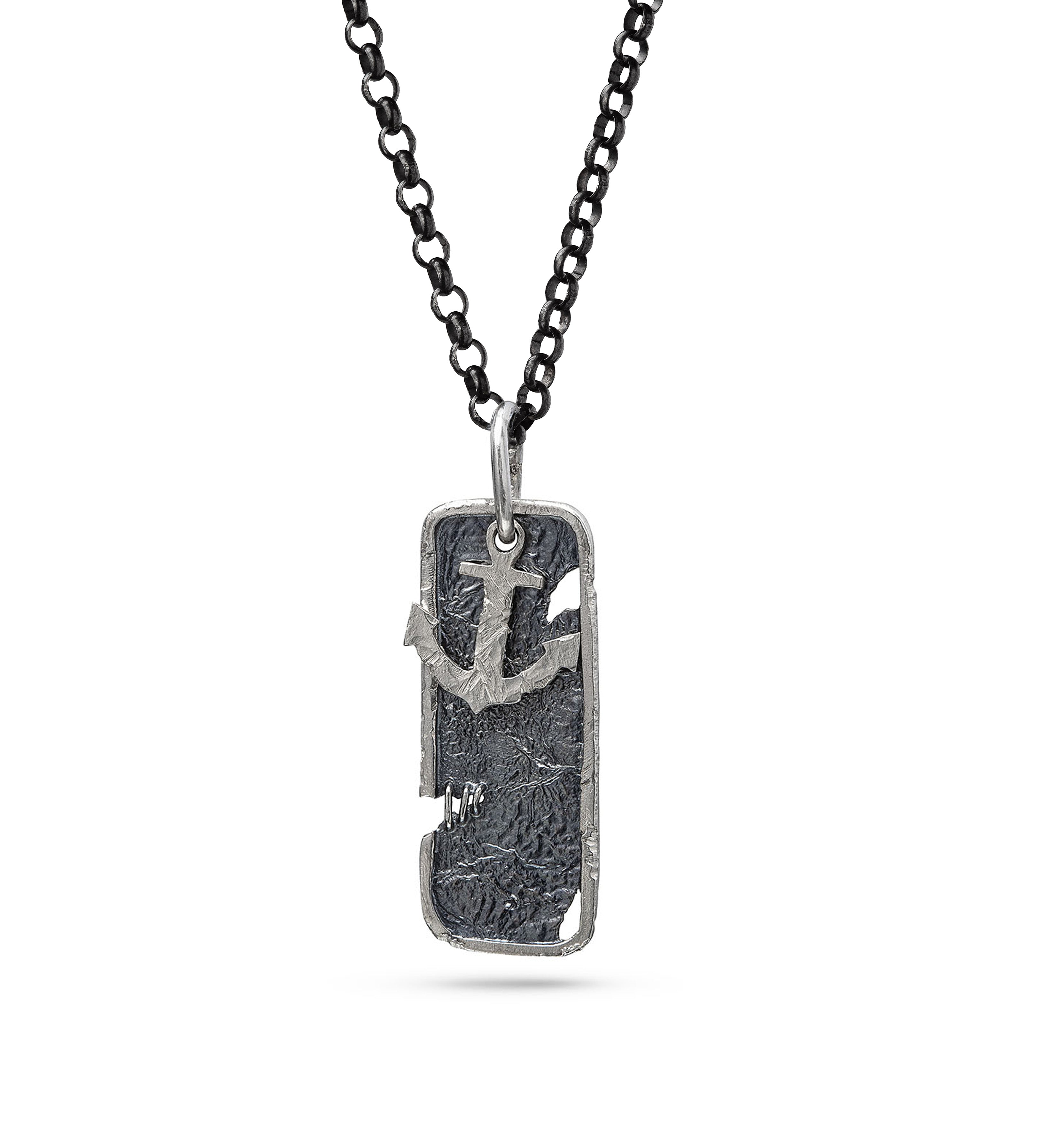 Back to the anchor / Vintage Design Herrenanhänger