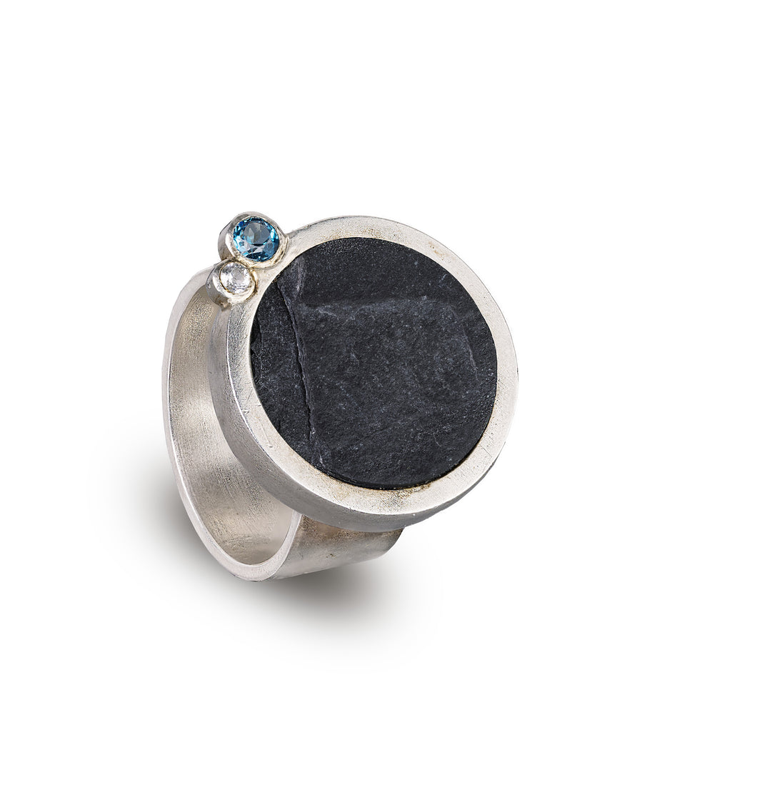 Small rock / Unikatring unisex