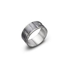 Load image into Gallery viewer, silverring with motives of Berlins most popular sights, unisex
