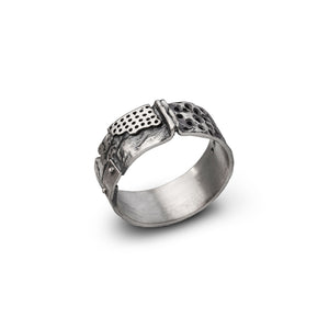 vintage design silverring for men