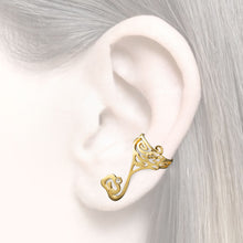 Load image into Gallery viewer, earcuffs gold-plated Egyptian style
